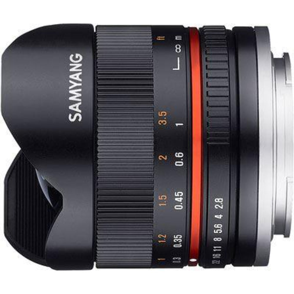 Samyang MF 8mm f2.8 UMC II Fisheye Lens - Fujifilm X Mount