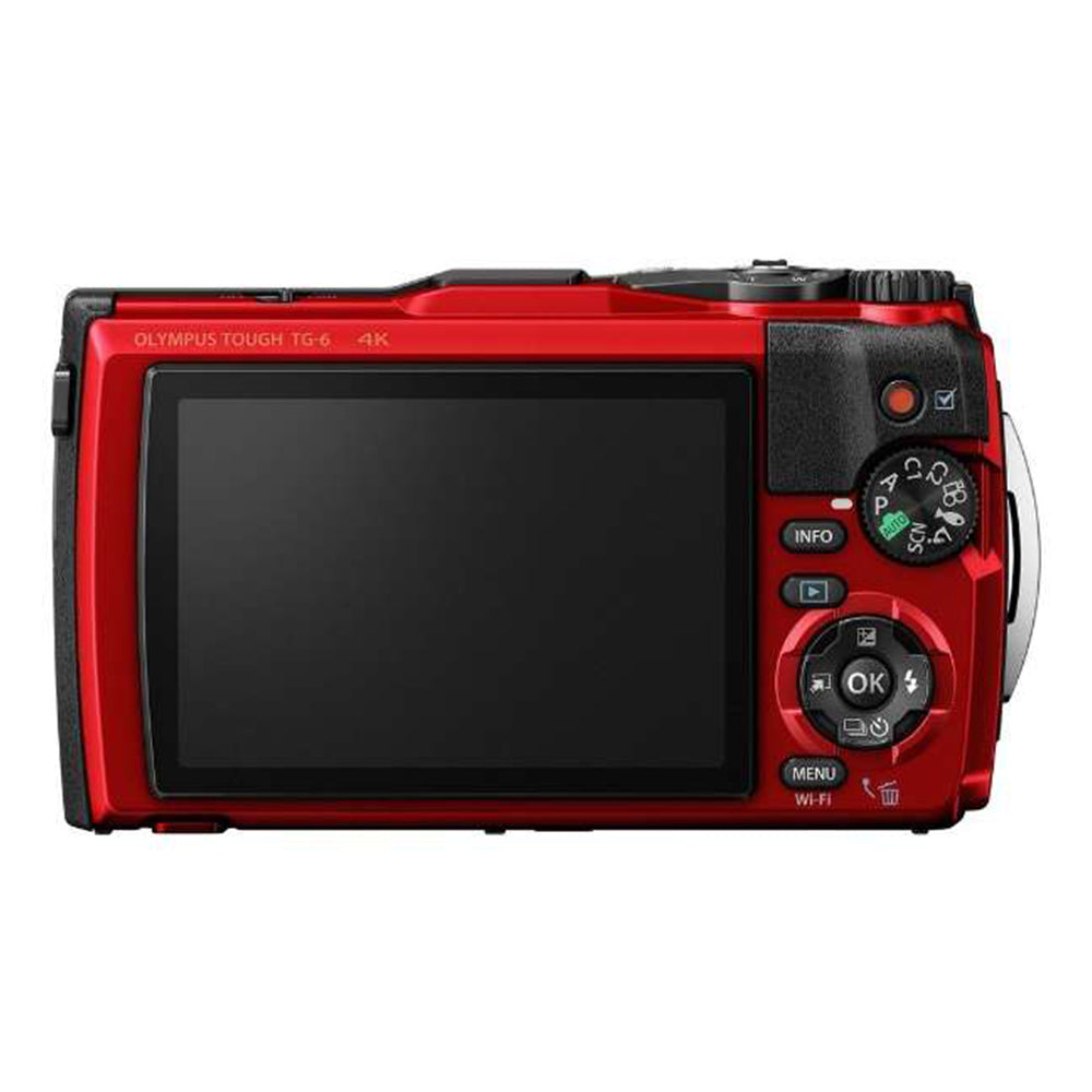 Olympus Tough TG-6 Red Digital Camera – Cambrian Photography