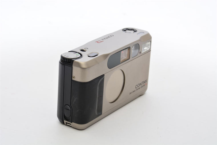 Used Contax T2 Silver Film Camera