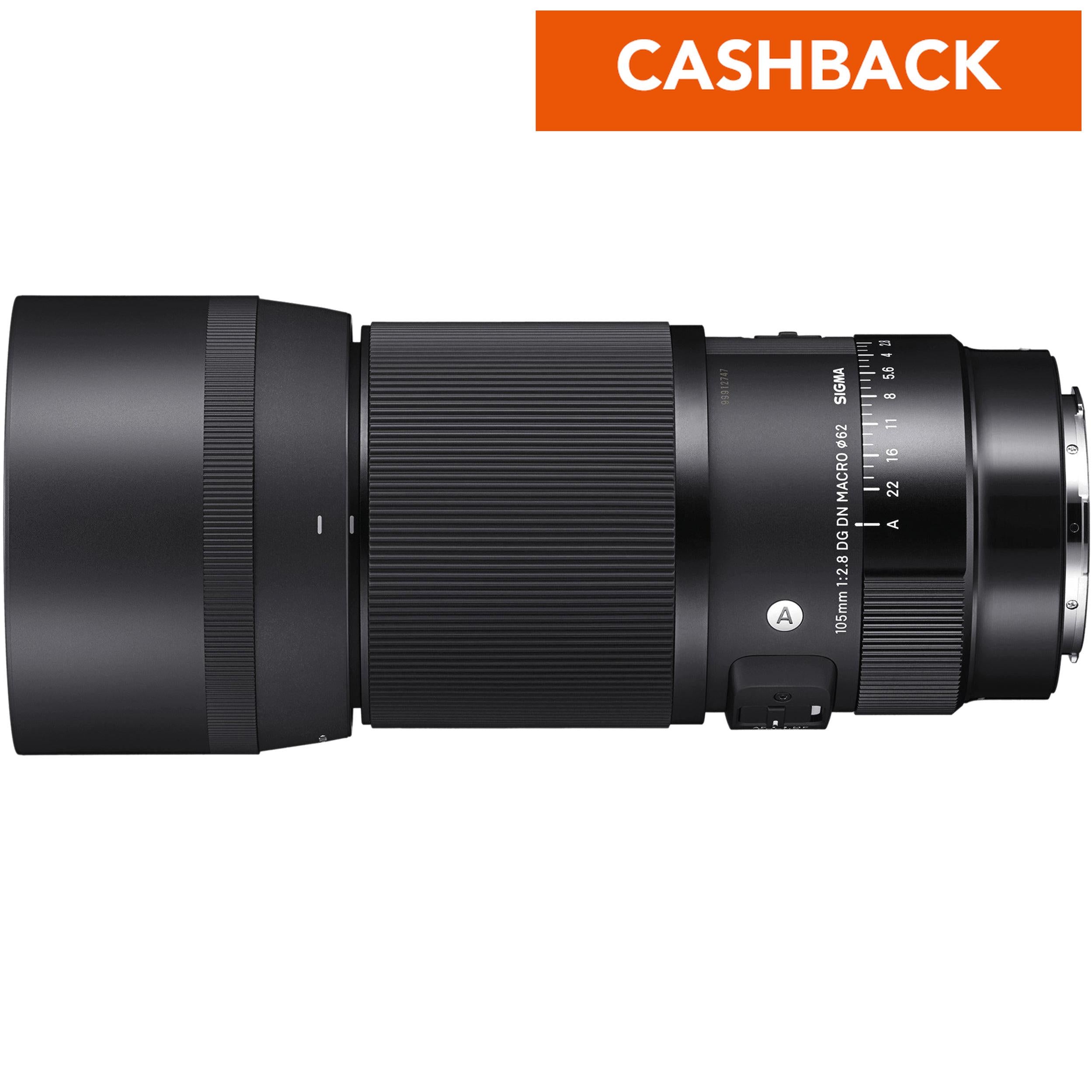 Sigma 105mm f2.8 Art Macro DG DN Lens - Sony E mount