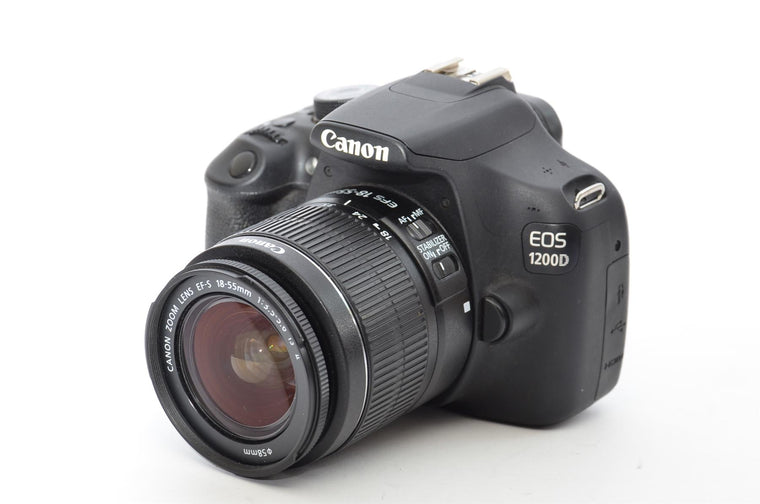Used Canon EOS 1200D With 18-55mm f/3.5-5.6 Lens