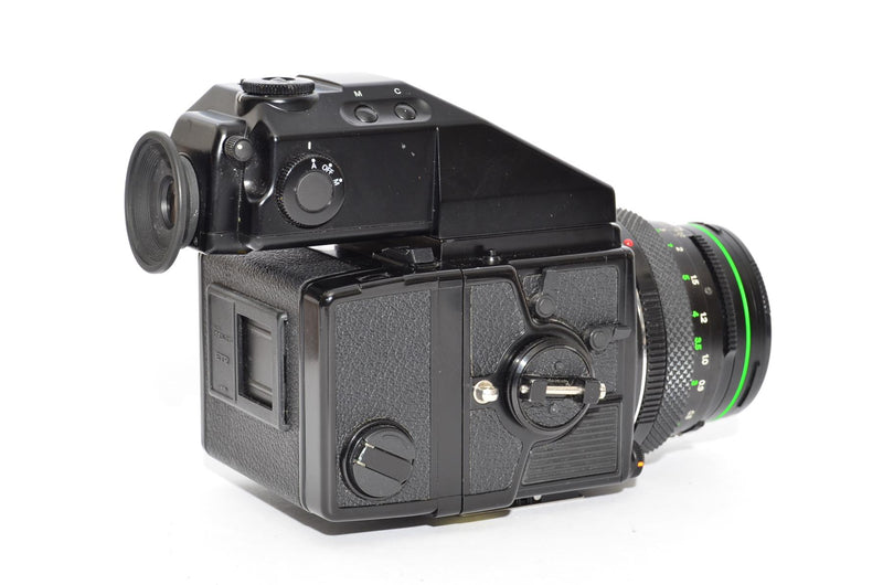 Used Zenza Bronica ETRSi with 75mm f/2.8 & AE-III Metering Prism