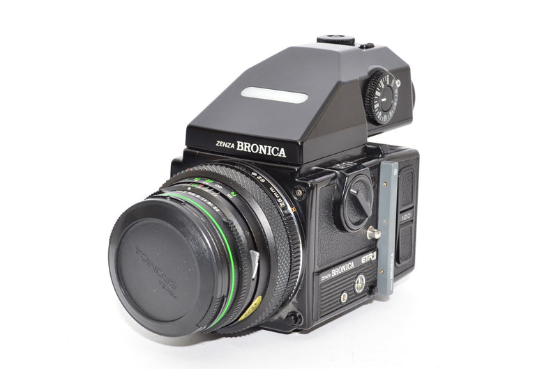 Used Zenza Bronica ETRSi with 75mm f/2.8 & AE-III Metering Prism