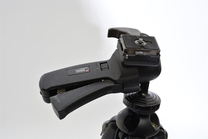 Used Manfrotto 190MF3 Magfiber Tripod with 322RC2 Head