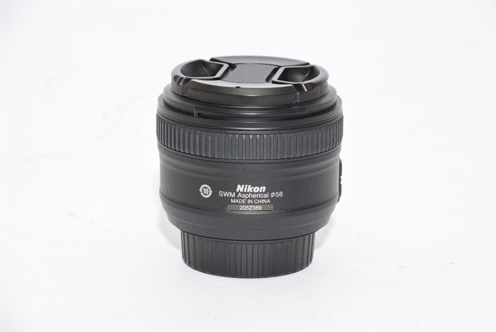 Used Nikon AF-S Nikkor 50mm f/1.8 G Lens