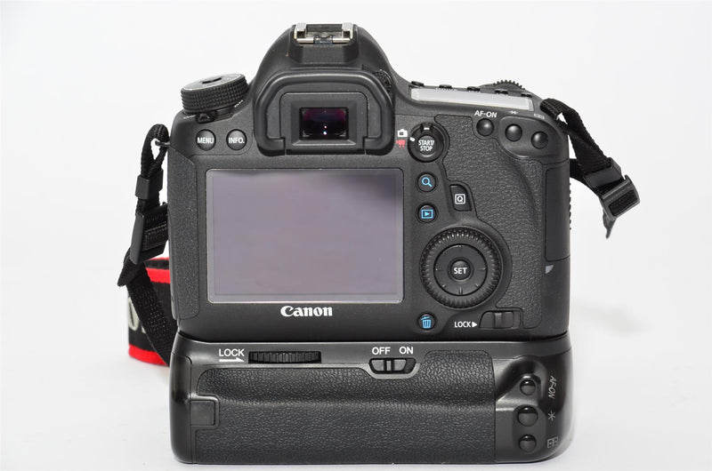 Used Canon EOS 6D + MK-6D Battery Pack