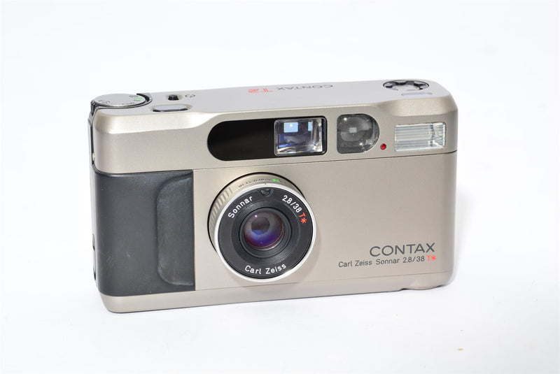 Used Contax T2 Silver Film Camera