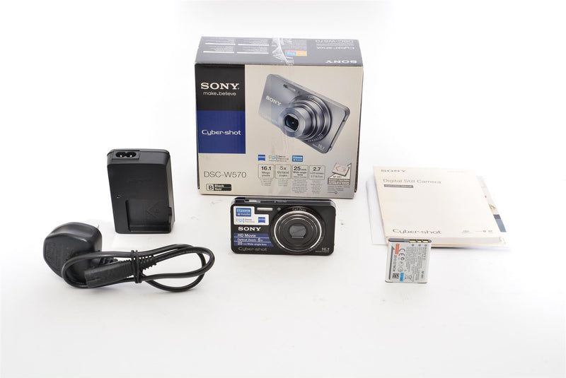 Used Sony Cybershot DSC-W570 Compact Digitial Camera