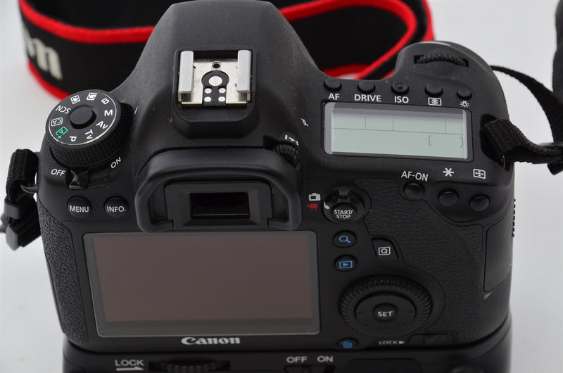 Used Canon EOS 6D + MK-6D Battery Pack