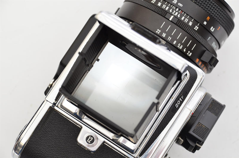 Used Hasselblad 201F with 80mm FE f/2.8 and E12 back