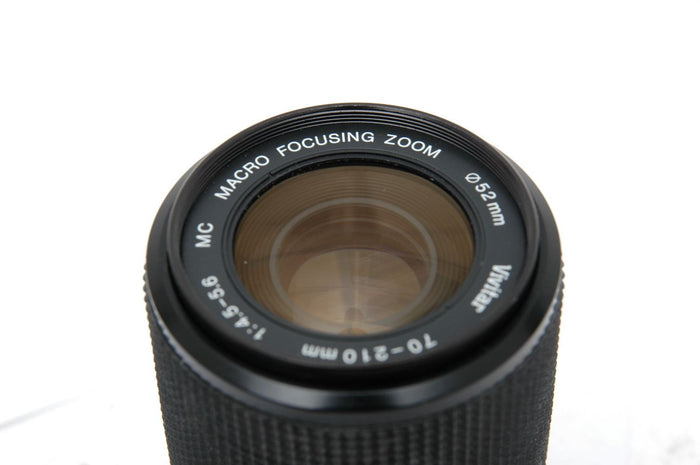 Used Vivitar 70-210mm 4.5-5.6 Manual Focus Lens for Minolta MD Mount