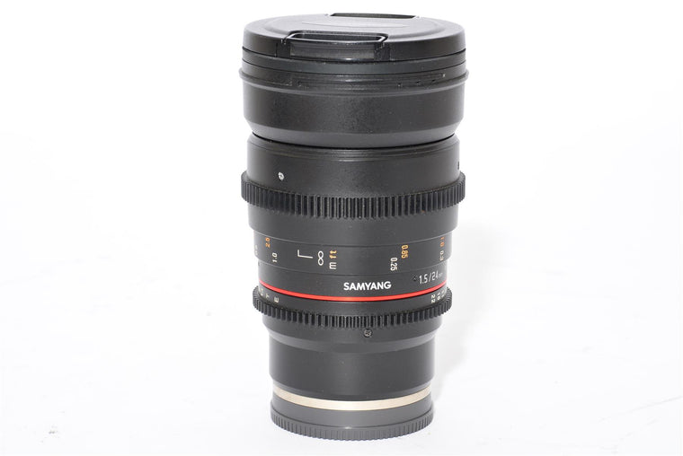 Used Samyang 24mm T1.5 ED AS IF UMC II Lens Sony E Mount