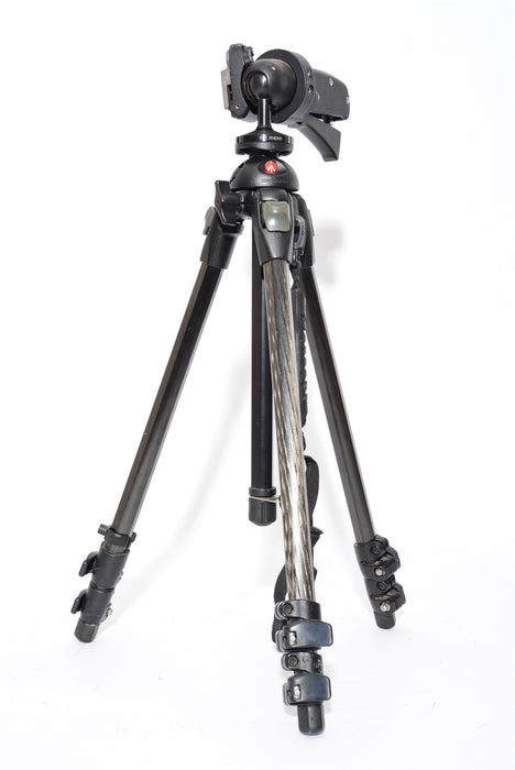 Used Manfrotto 190MF3 Magfiber Tripod with 322RC2 Head