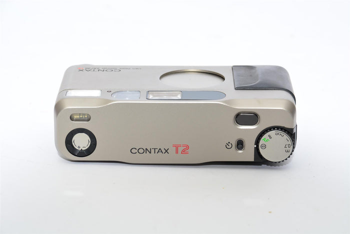 Used Contax T2 Silver Film Camera