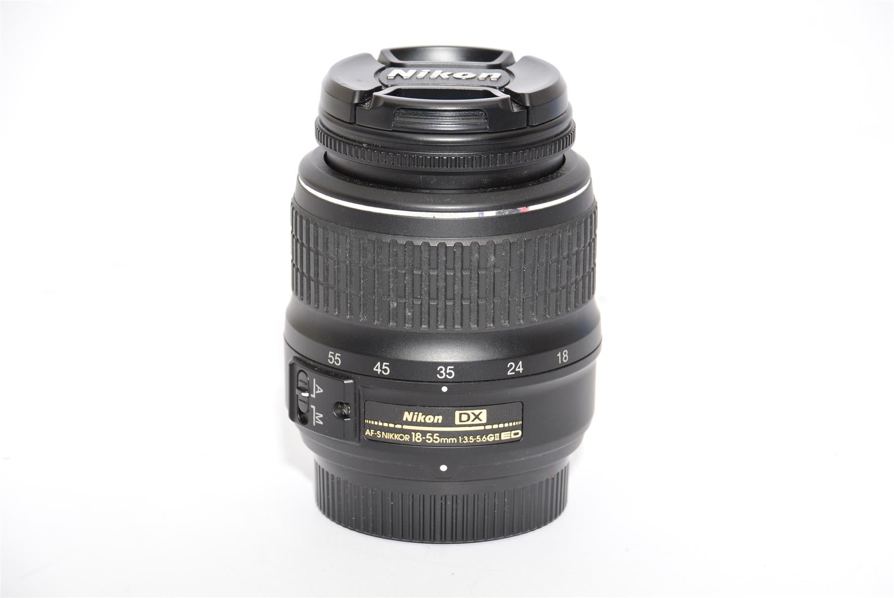 Used Nikon AF-S 18-55mm F3.5-5.6 G II ED