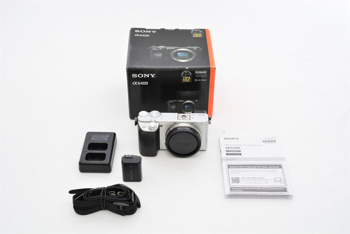 Used Sony A6400 Silver Body