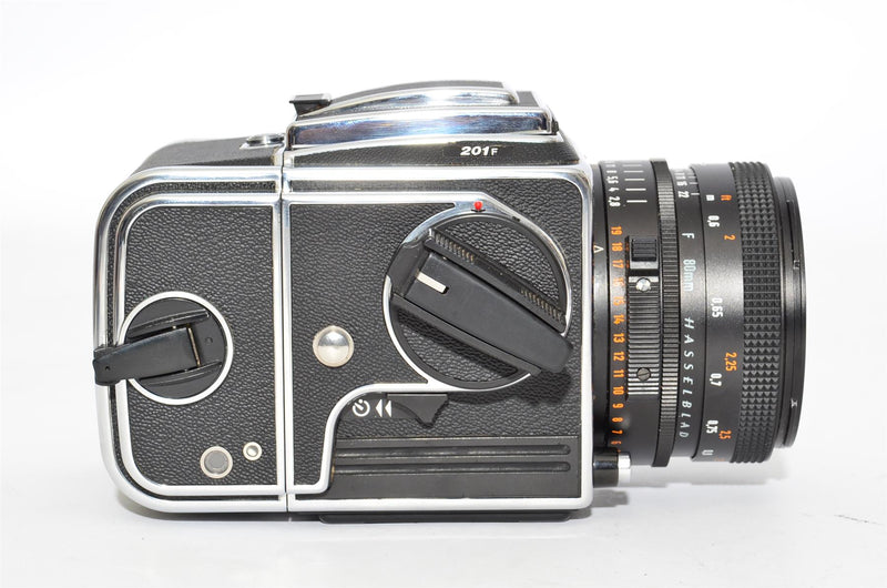 Used Hasselblad 201F with 80mm FE f/2.8 and E12 back