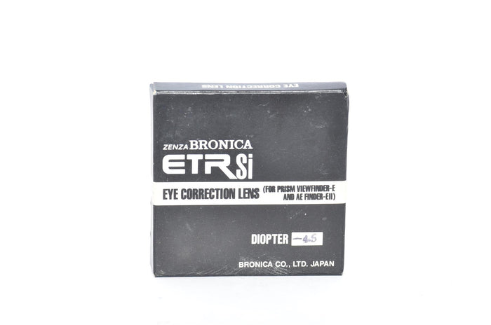 Used Bronica ETRSi -4.5 Diopter (For Prism Viewfinder-E and AE Finder-EII)