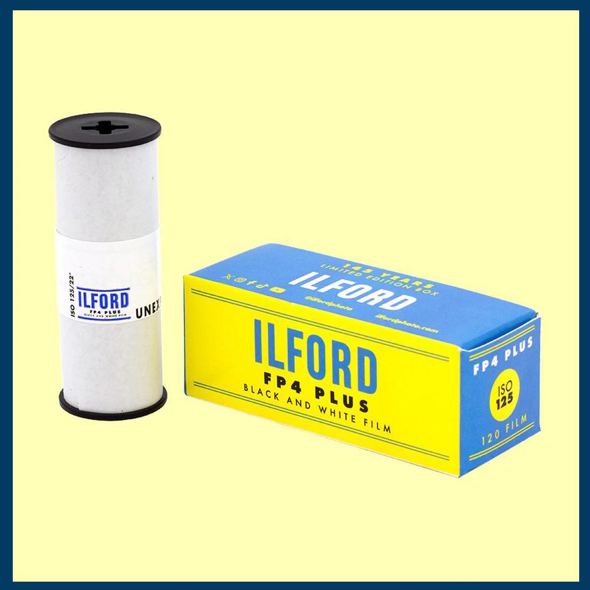 Ilford FP4 Plus 120 Roll Film