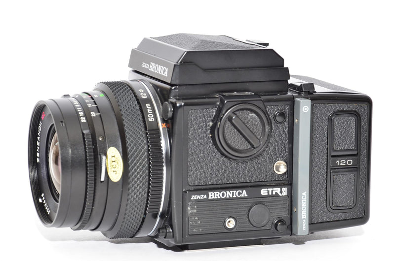 Used Zenza Bronica ETRSi with 50mm f/2.8 & Waist Level Viewfinder