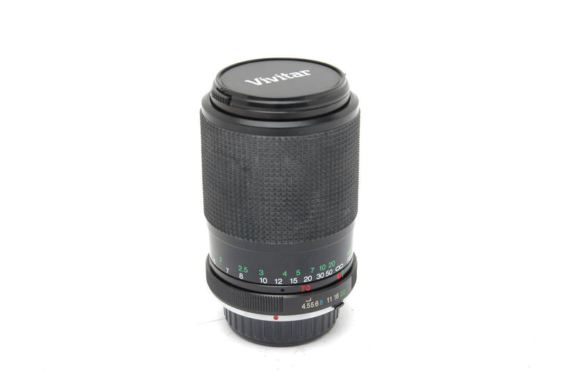 Used Vivitar 70-210mm 4.5-5.6 Manual Focus Lens for Minolta MD Mount