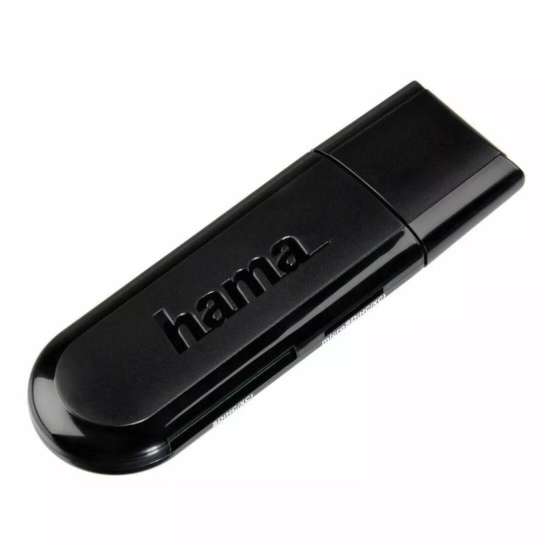 Hama USB 3.0 SuperSpeed Card Reader SD/microSD, Black