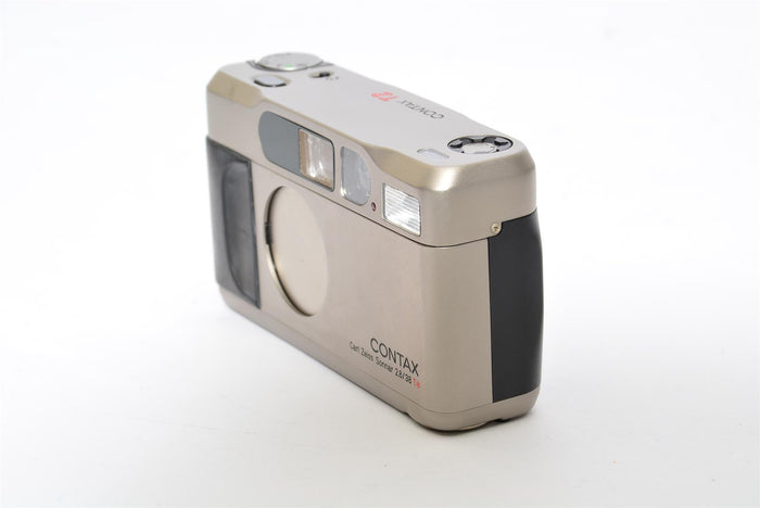 Used Contax T2 Silver Film Camera