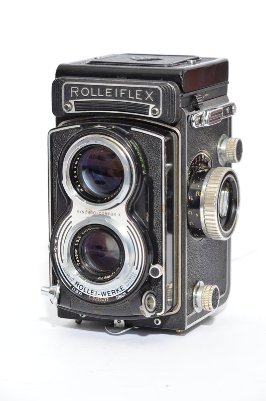 Used Rolleiflex 3.5T With Case and Strap