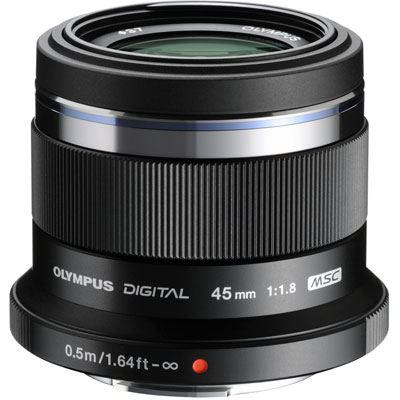 Olympus M.Zuiko 45mm f1.8 lens - Black