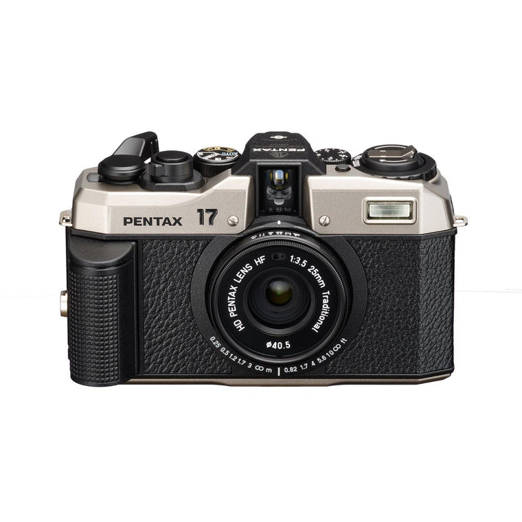 Pentax 17 compact film camera - dark silver