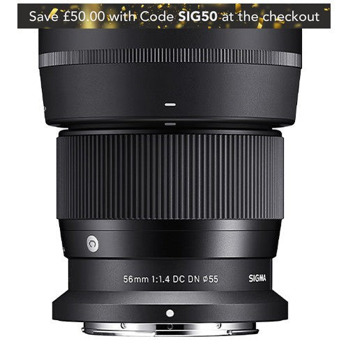 Sigma 56mm f1.4 DC DN | Contemporary Lens Nikon Z Fit