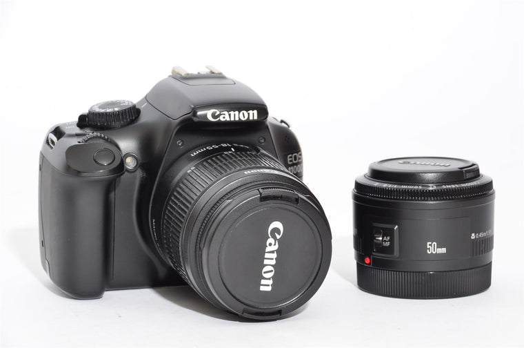 Used Canon EOS 1100D With 18-55mm & 50mm Lenses