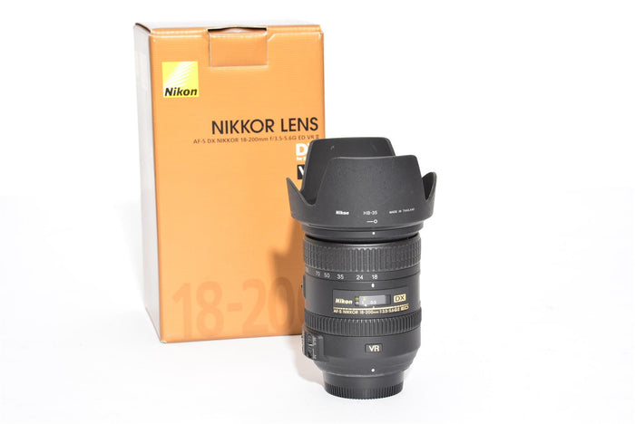 Used Nikon AF-S 18-200mm F3.5-5.6G ED VR II