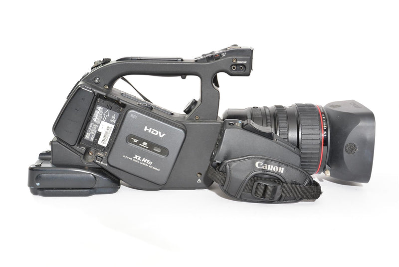 Used Canon XLH1-A Camcorder With 20x Zoom XL 5.4-108mm L IS III f/1.6-3.5 Video Lens