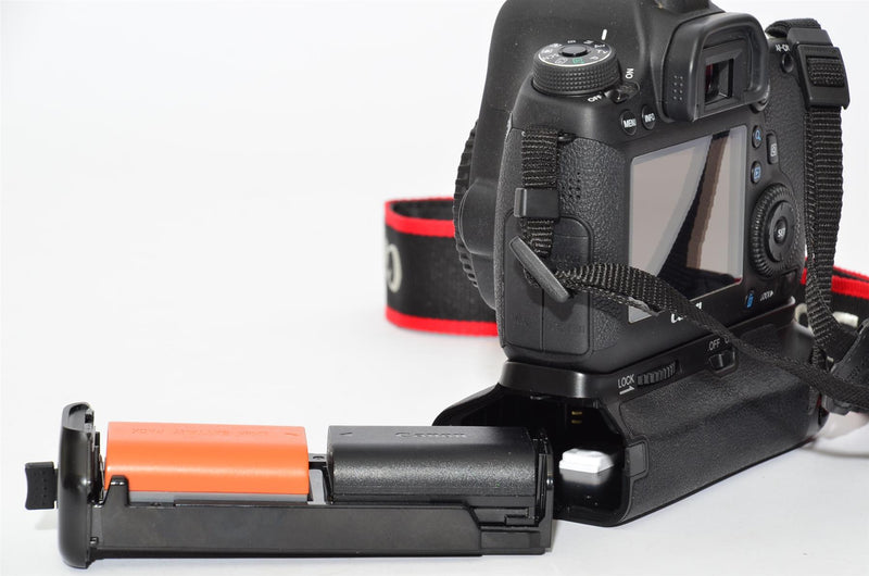 Used Canon EOS 6D + MK-6D Battery Pack