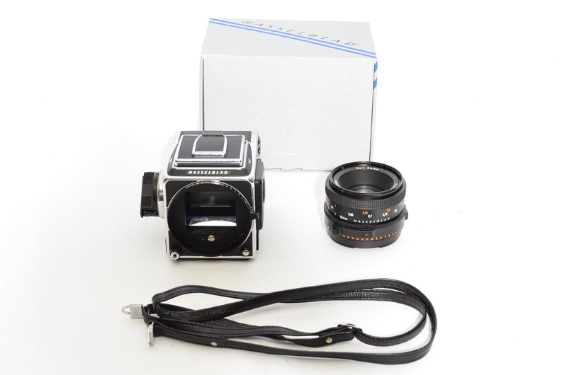 Used Hasselblad 201F with 80mm FE f/2.8 and E12 back