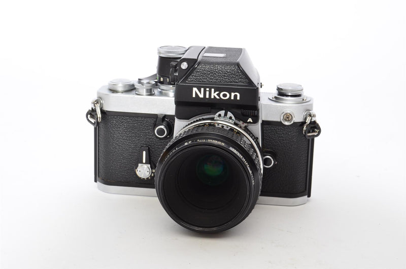 Used Nikon F2 With DP-11 Photomic Viewfinder & Micro-Nikkor 55mm f/3.5 AiS Lens