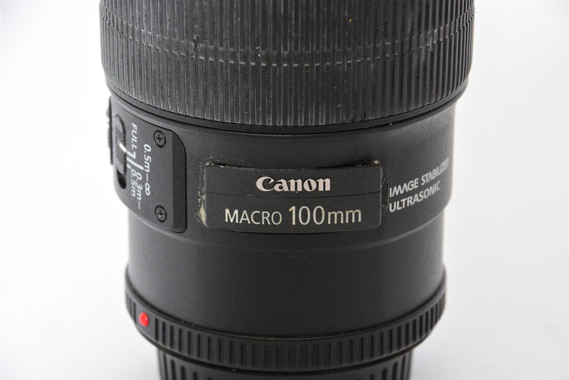 Used Canon EF 100mm f/2.8 L IS USM Lens
