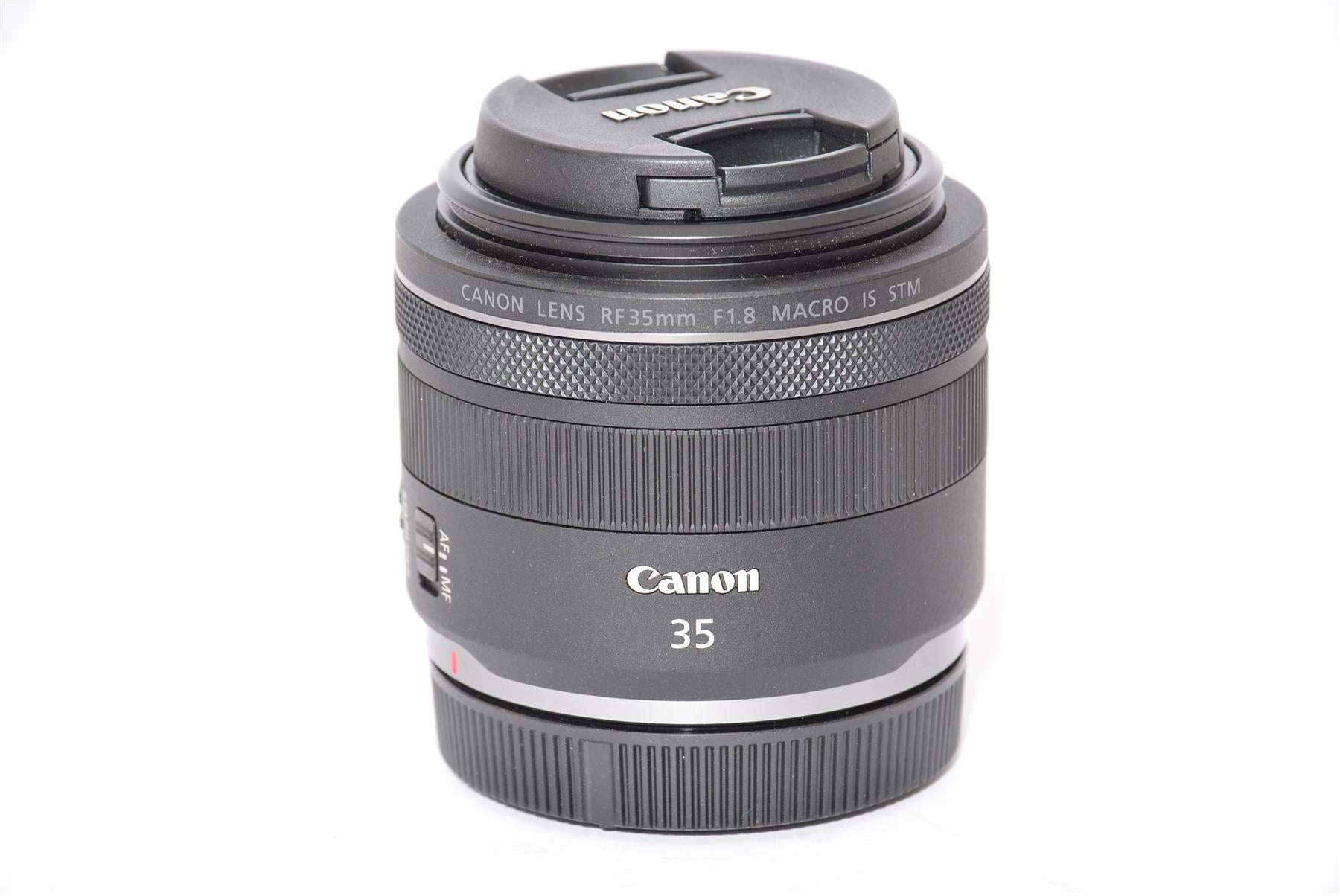 Used Canon 35mm f/1.8 Macro IS STM RF Lens