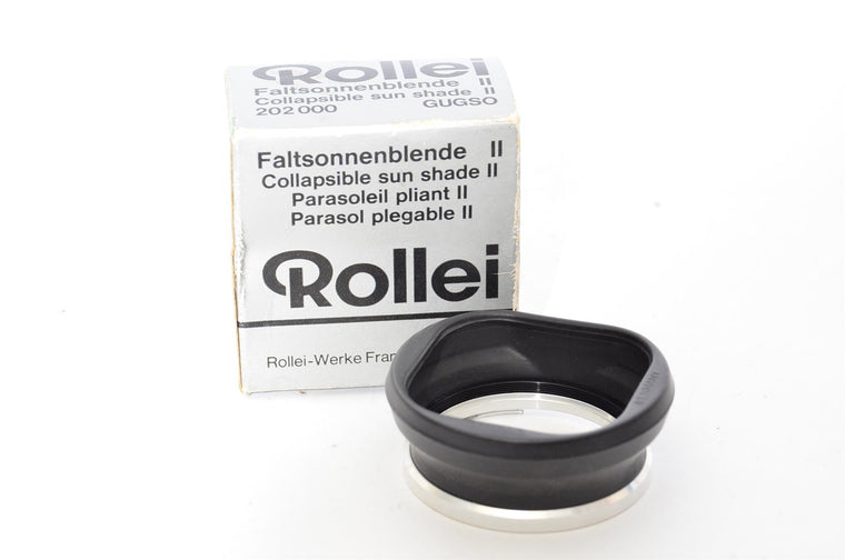 Used Rollei Faltsonnenblende B II Collapsible Sun Shade