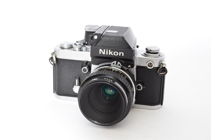 Used Nikon F2 With DP-11 Photomic Viewfinder & Micro-Nikkor 55mm f/3.5 AiS Lens