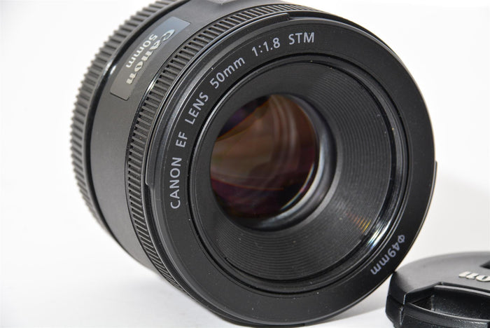 Used Canon EF 50mm f/1.8 STM Lens