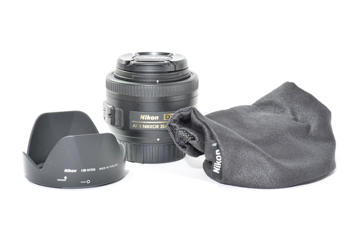 Used Nikon Nikkor AF-S DX 35mm f/1.8 G Lens