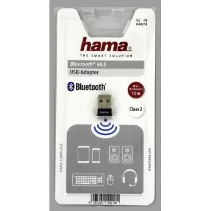 Hama Bluetooth® USB Adapter, version 4.0 C2 + EDR