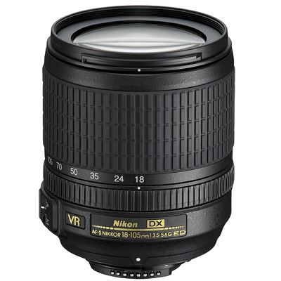 Nikon 18-105mm f3.5-5.6 G AF-S ED DX VR Lens