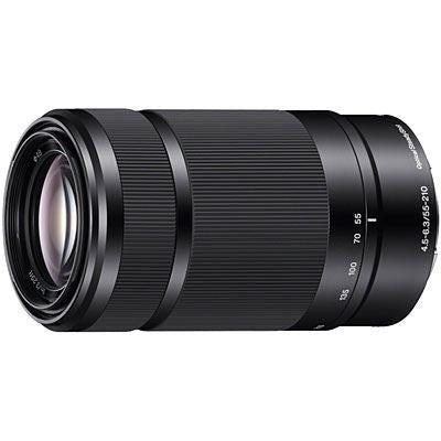 Sony E 55-210mm f4.5-6.3 OSS Lens - Black