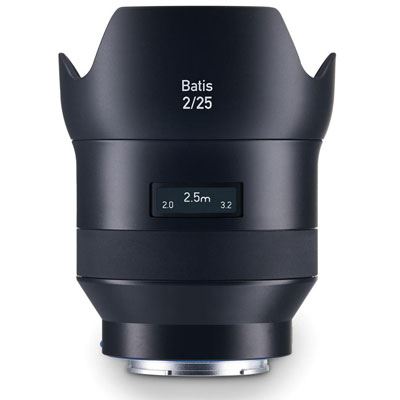 The Zeiss 25mm f2 Batis lens is designed for Sony's alpha range of full-frame E-mount mirrorless system cameras. Cambrian Photography, Colwyn Bay, North Wales.