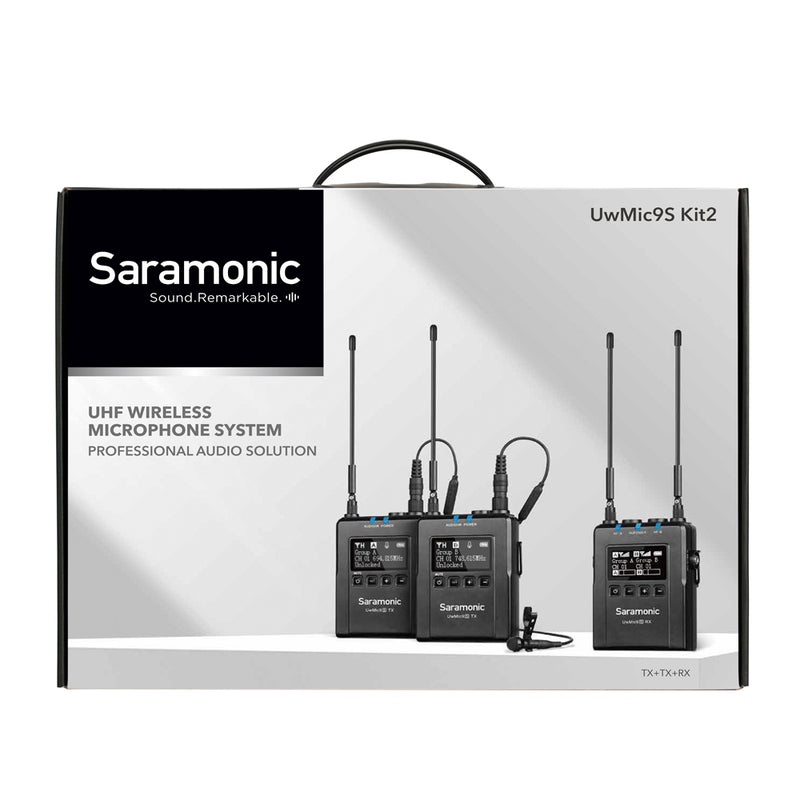 Saramonic UHF Wireless Mic X9s RX9s Kit 2 Cambrian Photography