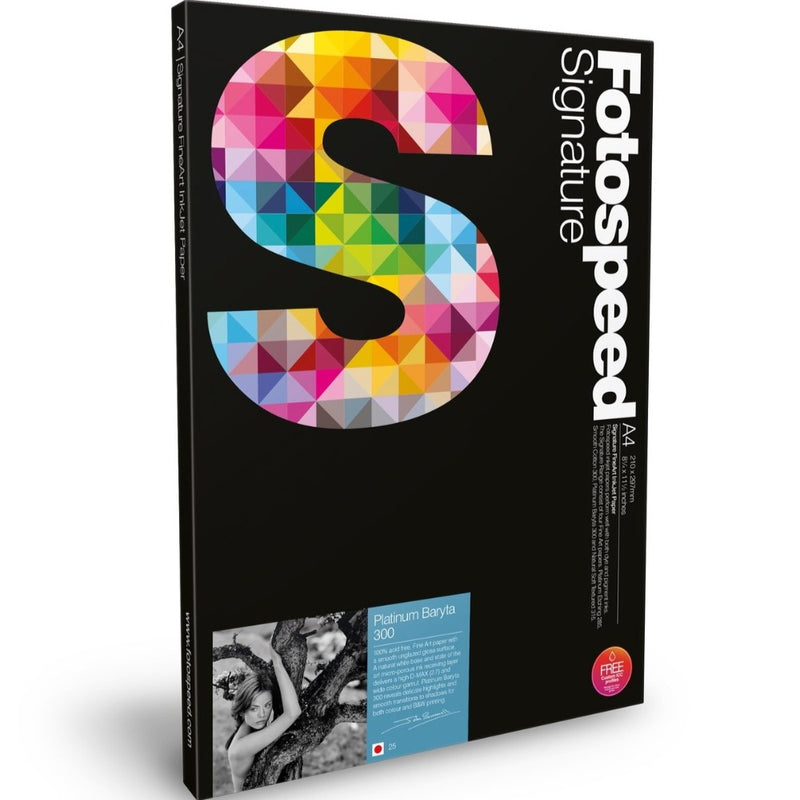 Fotospeed Platinum Baryta 300gsm A3+ 25 sheets