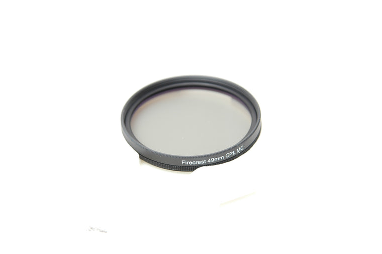 Used Formatt Hitech Firecrest Filter Round Screw In 49mm CPL Superslim